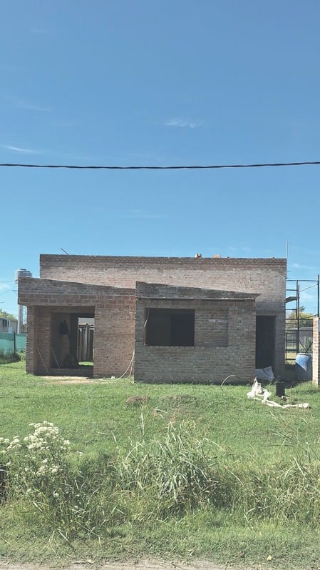 Casa BE en construcción